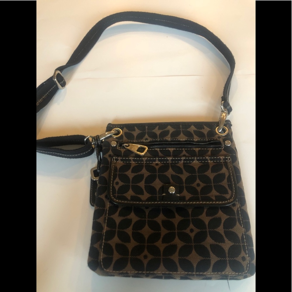 Fossil canvas crossbody bag